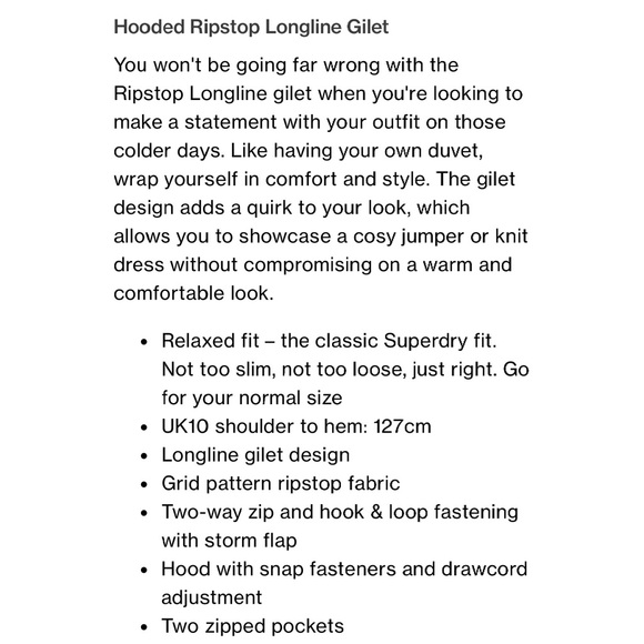 LIKE NEW | SUPERDRY PUFFER VEST - Picture 10 of 12